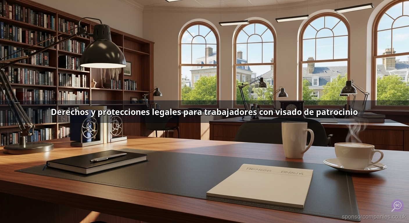 Derechos y protecciones legales para trabajadores con visado de patrocinio