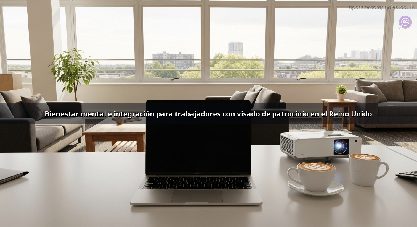Bienestar mental e integración para trabajadores con visado de patrocinio en el Reino Unido