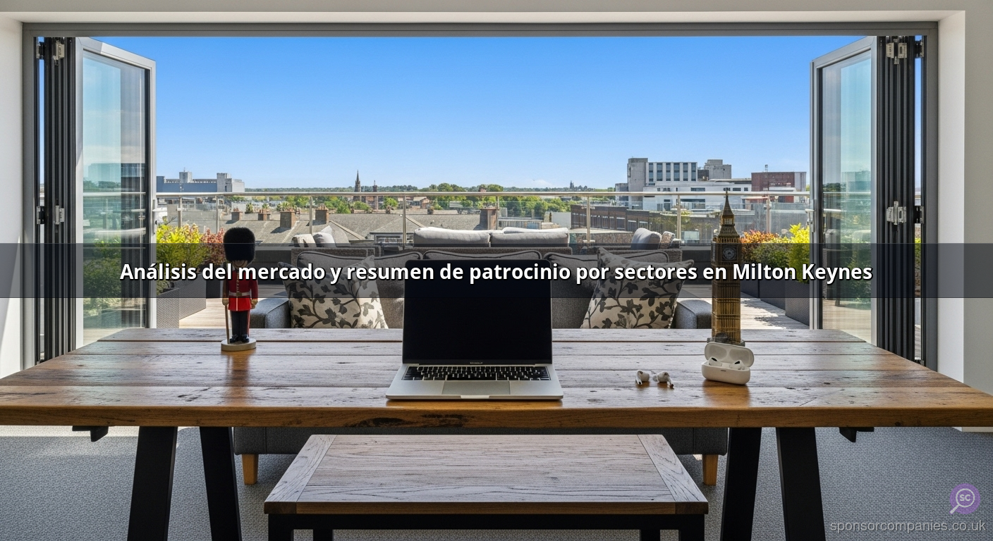 Análisis del mercado y resumen de patrocinio por sectores en Milton Keynes