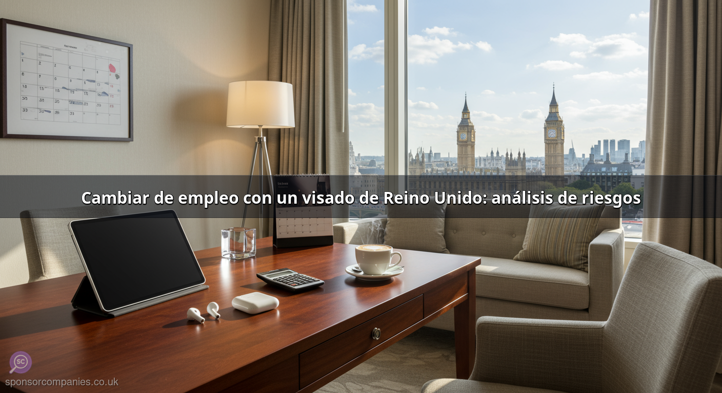 Cambiar de empleo con un visado de Reino Unido: análisis de riesgos