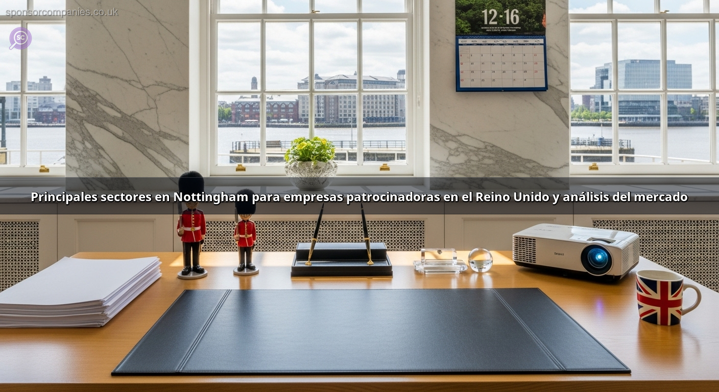 Principales sectores en Nottingham para empresas patrocinadoras en el Reino Unido y análisis del mercado