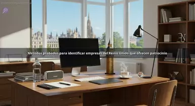 Métodos probados para identificar empresas del Reino Unido que ofrecen patrocinio