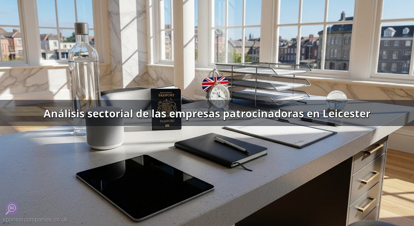 Análisis sectorial de las empresas patrocinadoras en Leicester