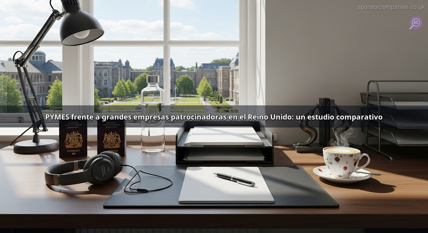 PYMES frente a grandes empresas patrocinadoras en el Reino Unido: un estudio comparativo