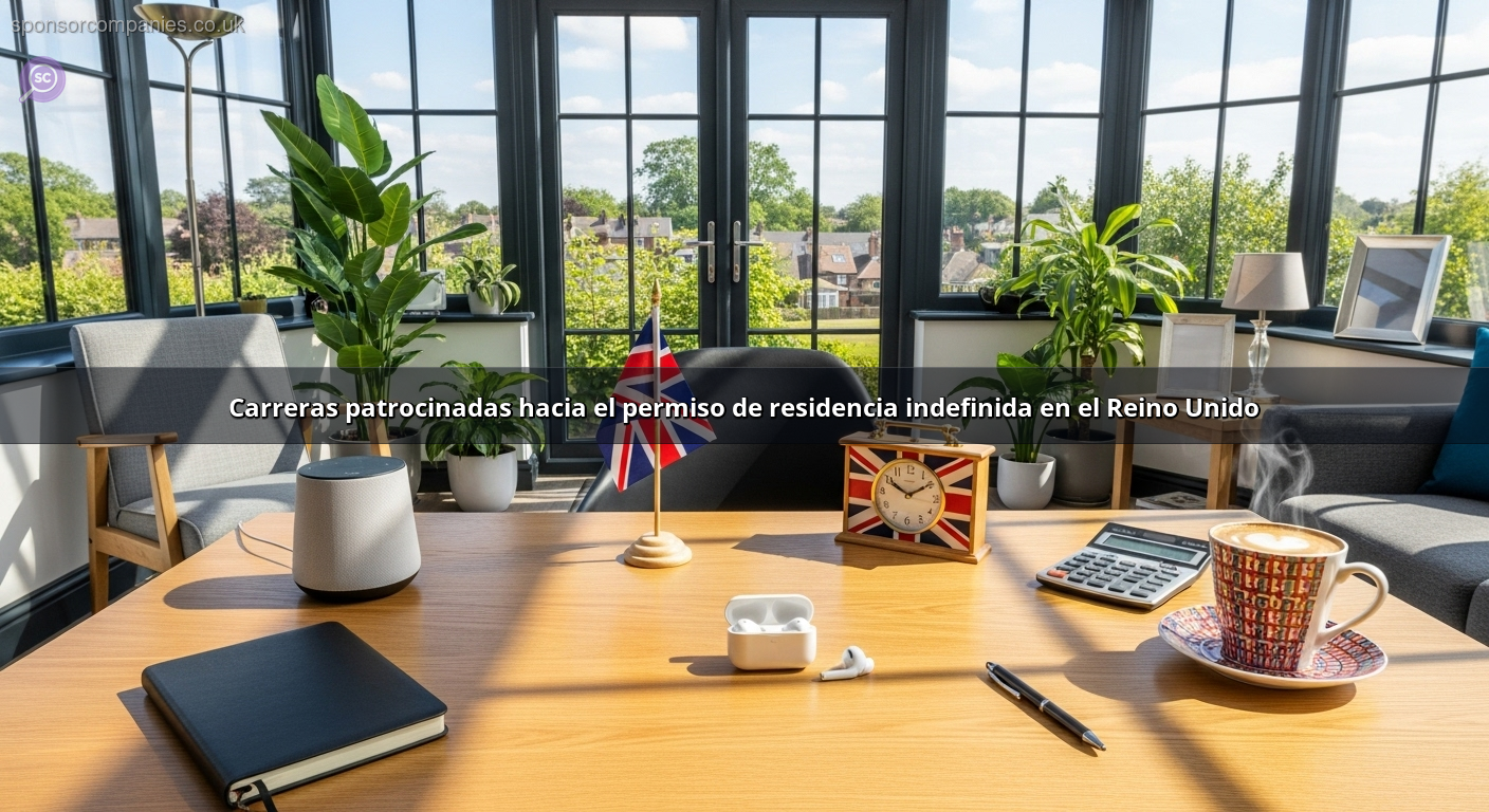 Carreras patrocinadas hacia el permiso de residencia indefinida en el Reino Unido