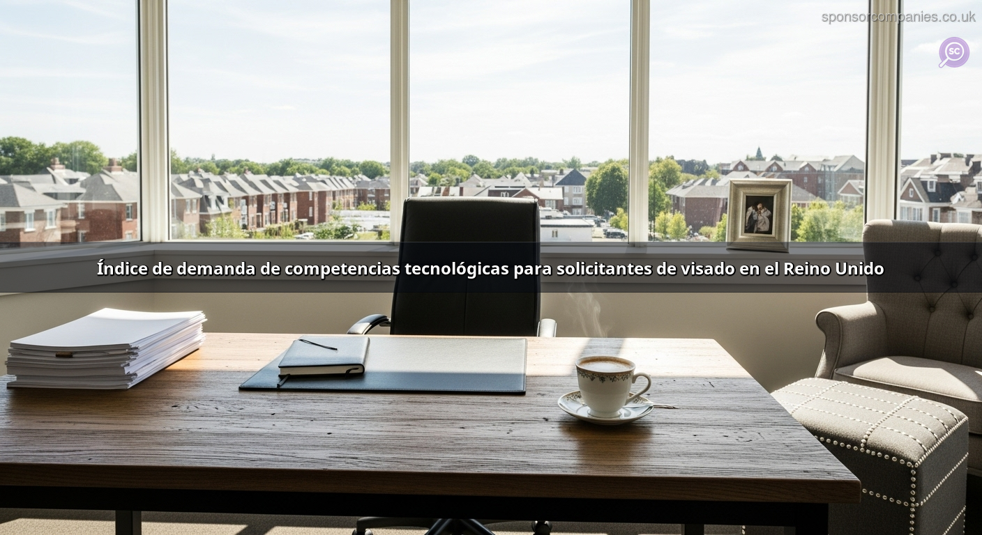 Índice de demanda de competencias tecnológicas para solicitantes de visado en el Reino Unido