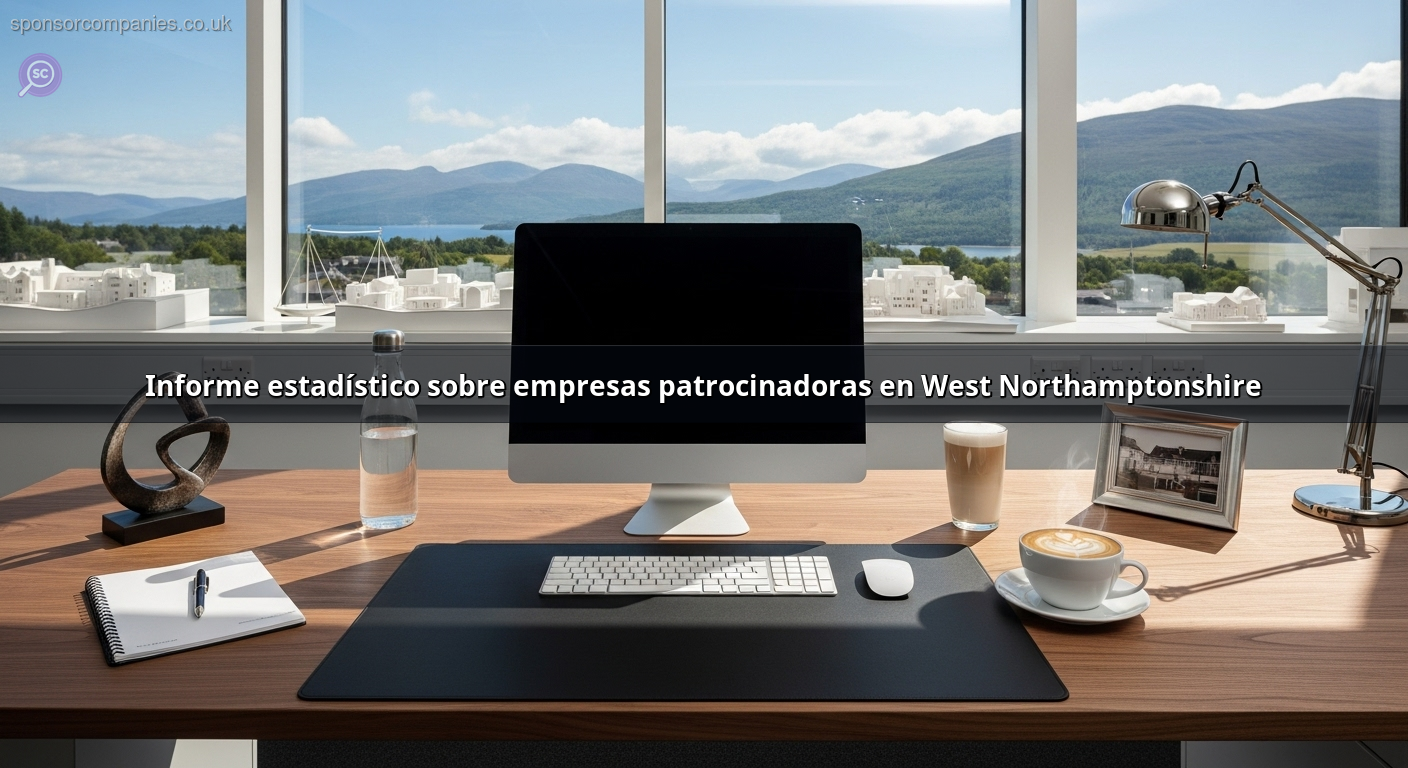 Informe estadístico sobre empresas patrocinadoras en West Northamptonshire