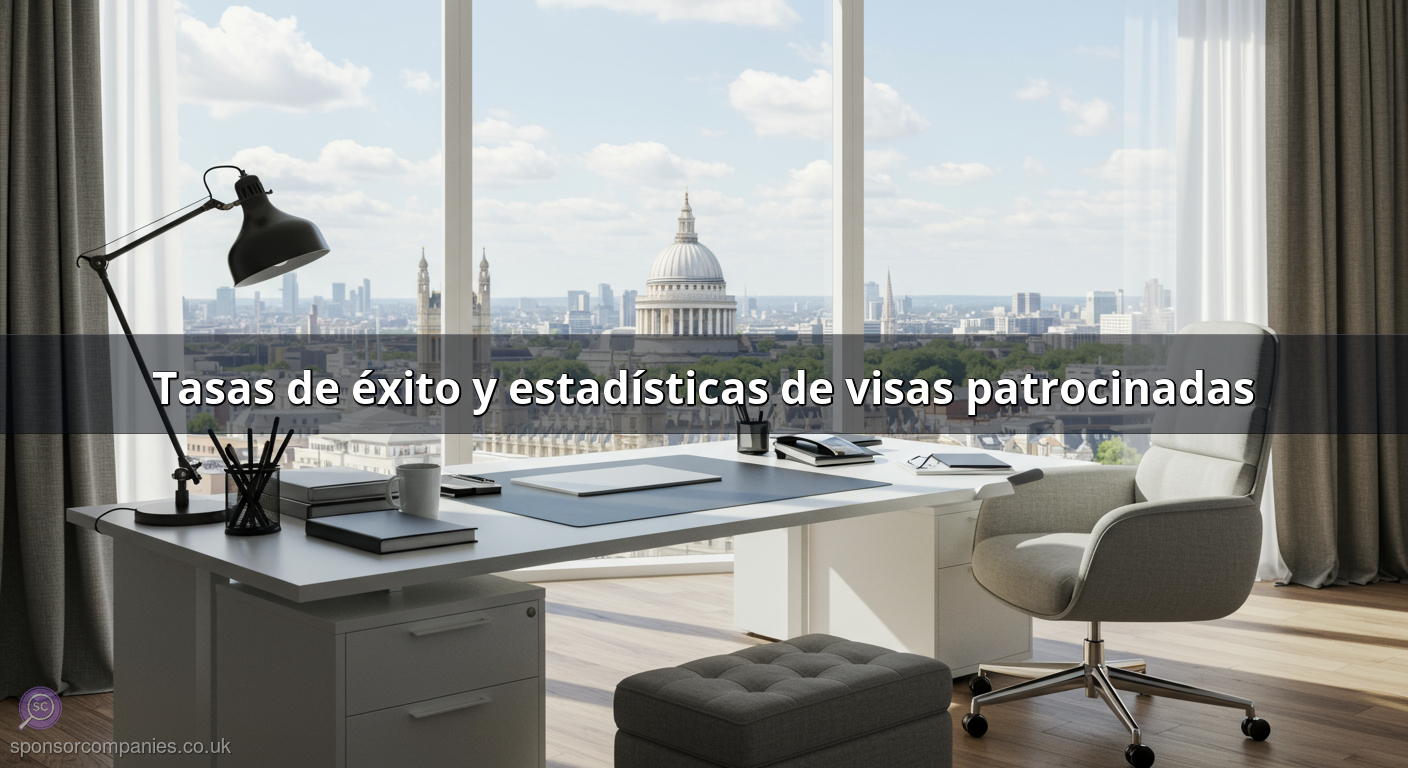 Tasas de éxito y estadísticas de visas patrocinadas