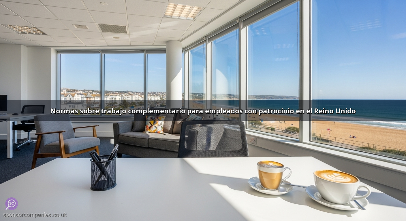Normas sobre trabajo complementario para empleados con patrocinio en el Reino Unido