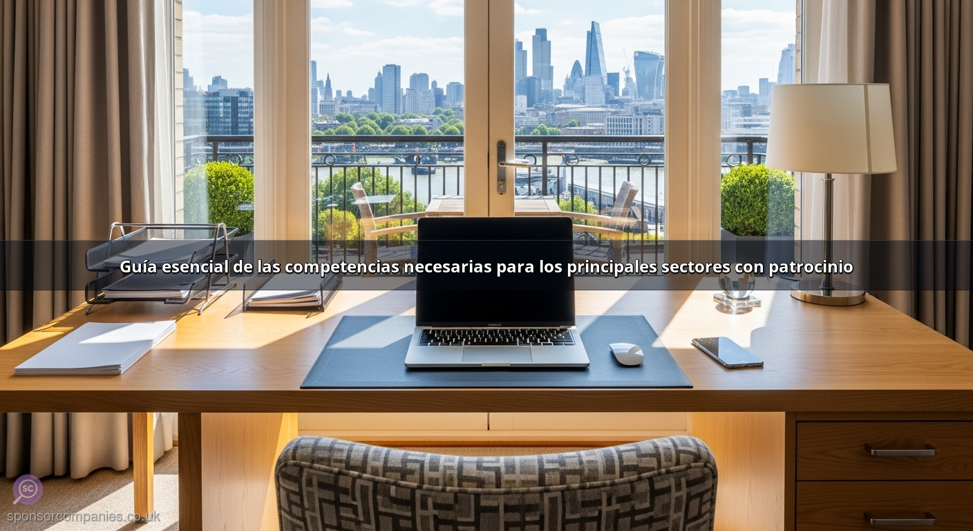 Guía esencial de las competencias necesarias para los principales sectores con patrocinio