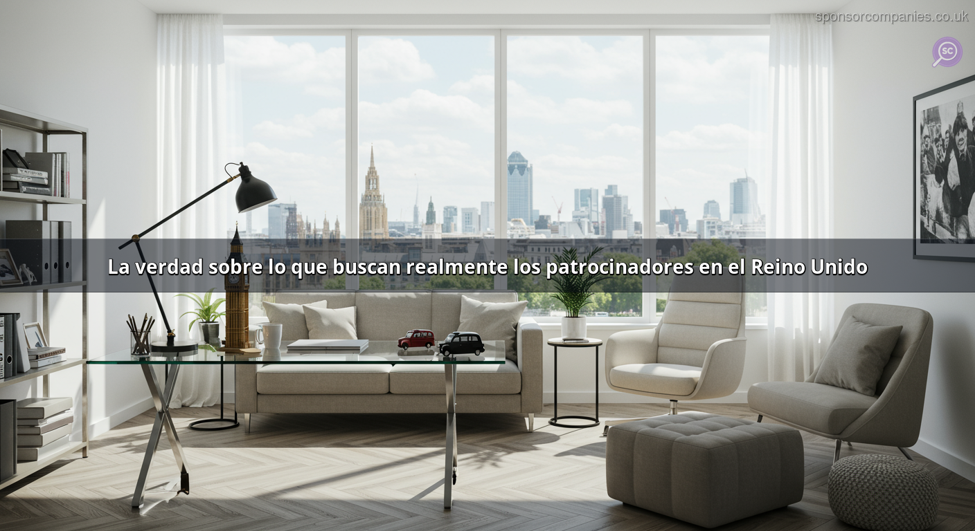 La verdad sobre lo que buscan realmente los patrocinadores en el Reino Unido