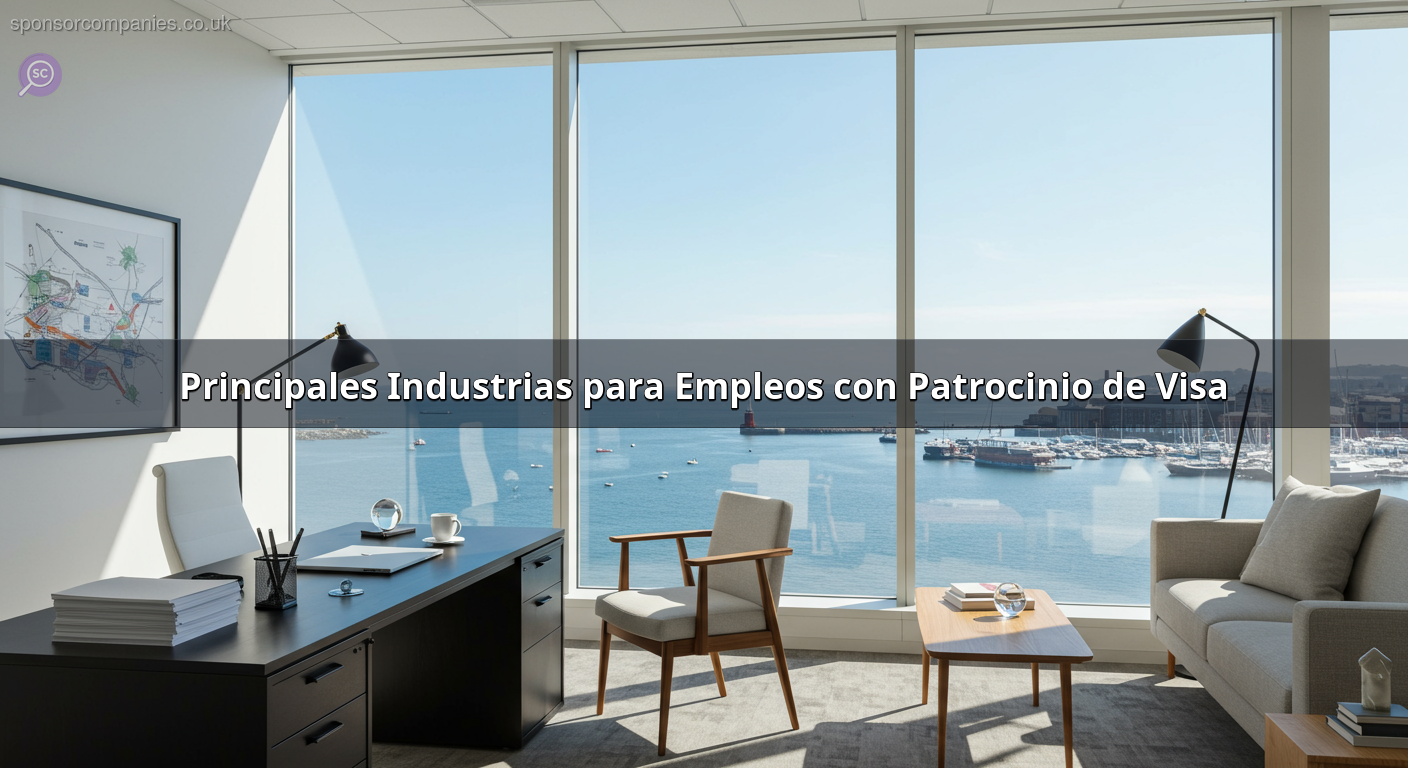 Principales Industrias para Empleos con Patrocinio de Visa