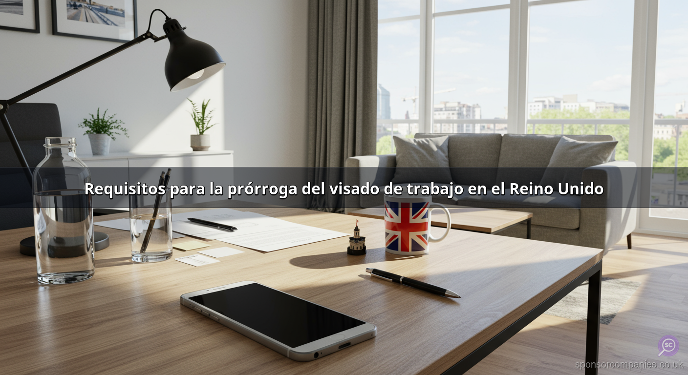 Requisitos para la prórroga del visado de trabajo en el Reino Unido