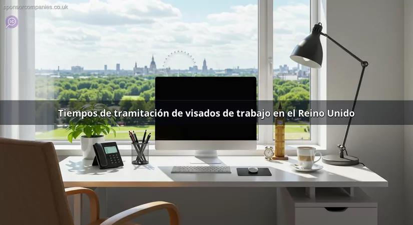 Tiempos de tramitación de visados de trabajo en el Reino Unido