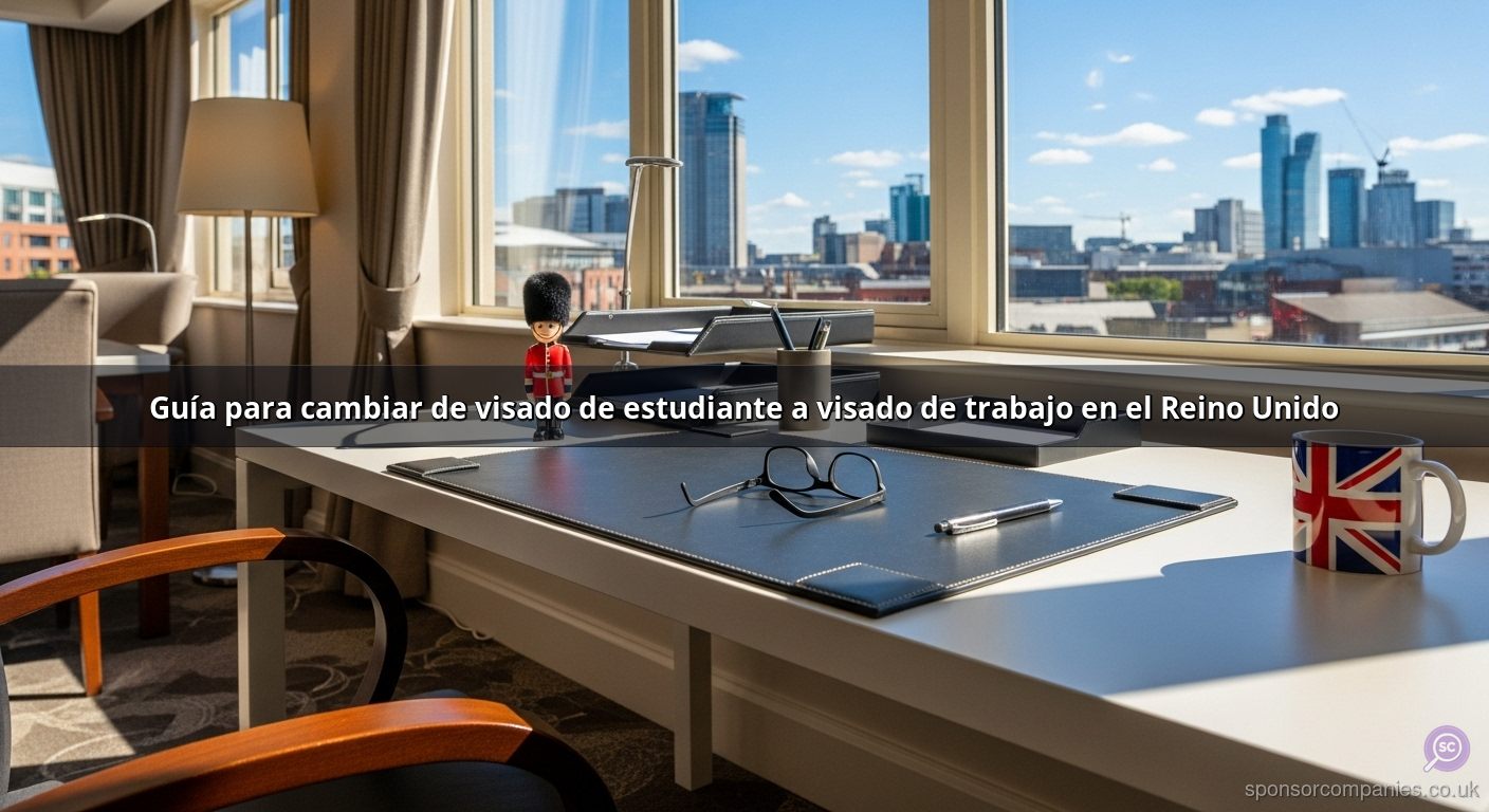 Guía para cambiar de visado de estudiante a visado de trabajo en el Reino Unido