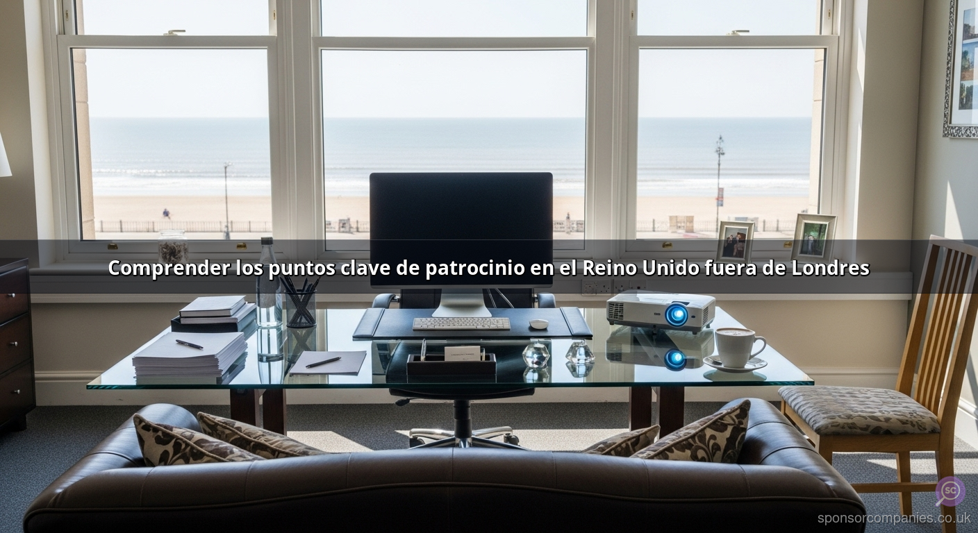 Comprender los puntos clave de patrocinio en el Reino Unido fuera de Londres