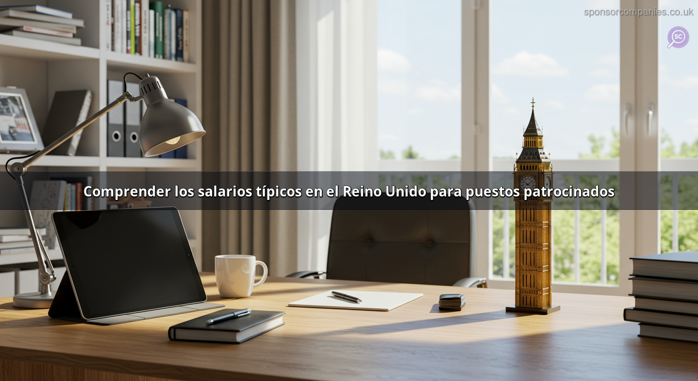 Comprender los salarios típicos en el Reino Unido para puestos patrocinados
