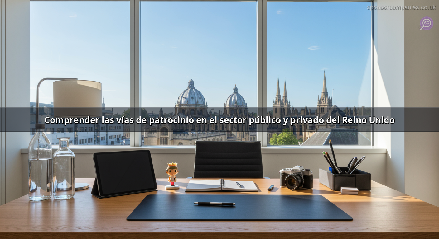 Comprender las vías de patrocinio en el sector público y privado del Reino Unido