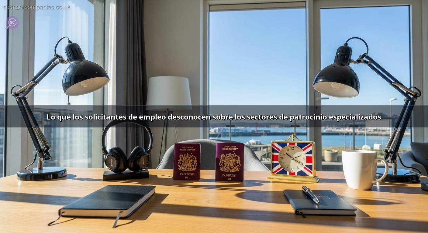 Lo que los solicitantes de empleo desconocen sobre los sectores de patrocinio especializados