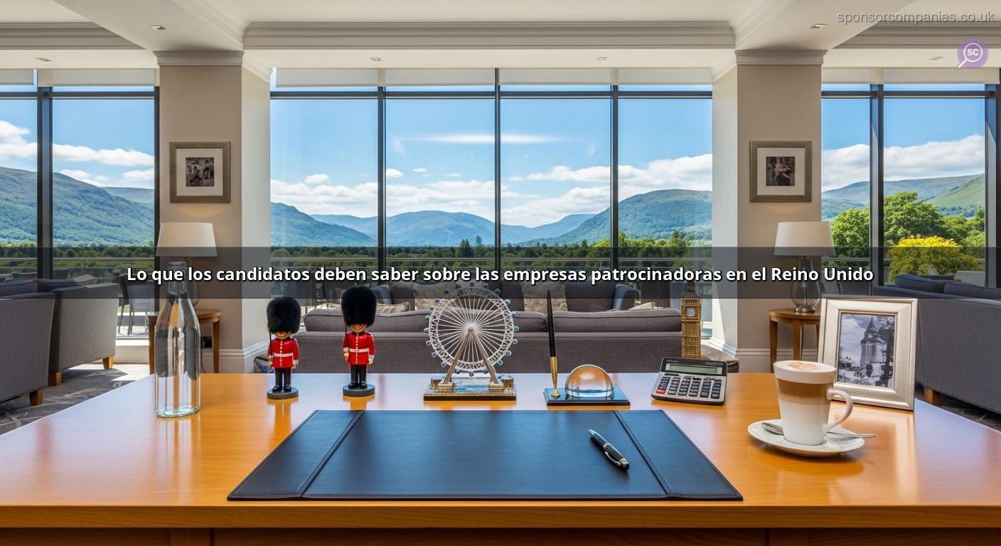 Lo que los candidatos deben saber sobre las empresas patrocinadoras en el Reino Unido