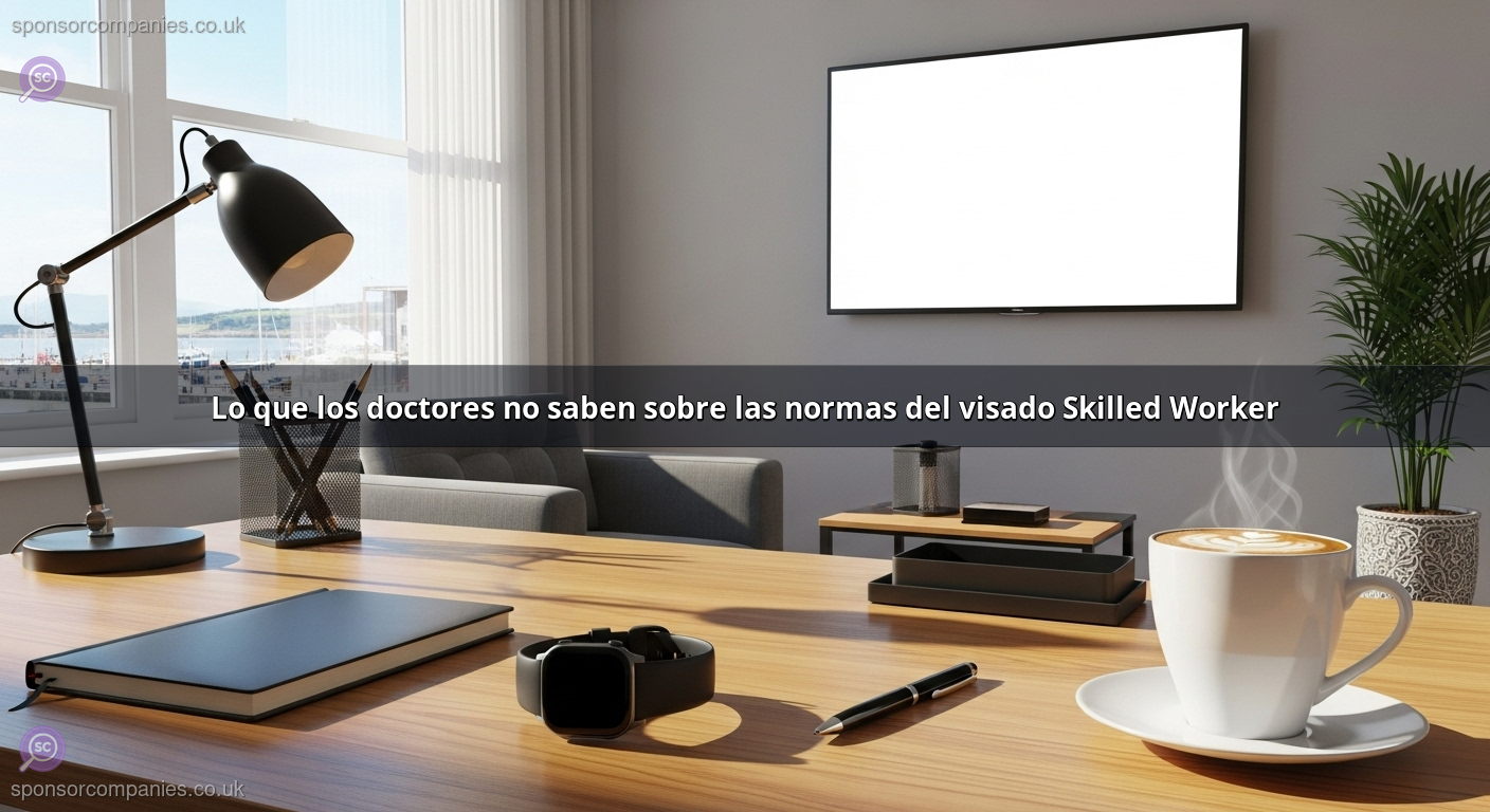 Lo que los doctores no saben sobre las normas del visado Skilled Worker