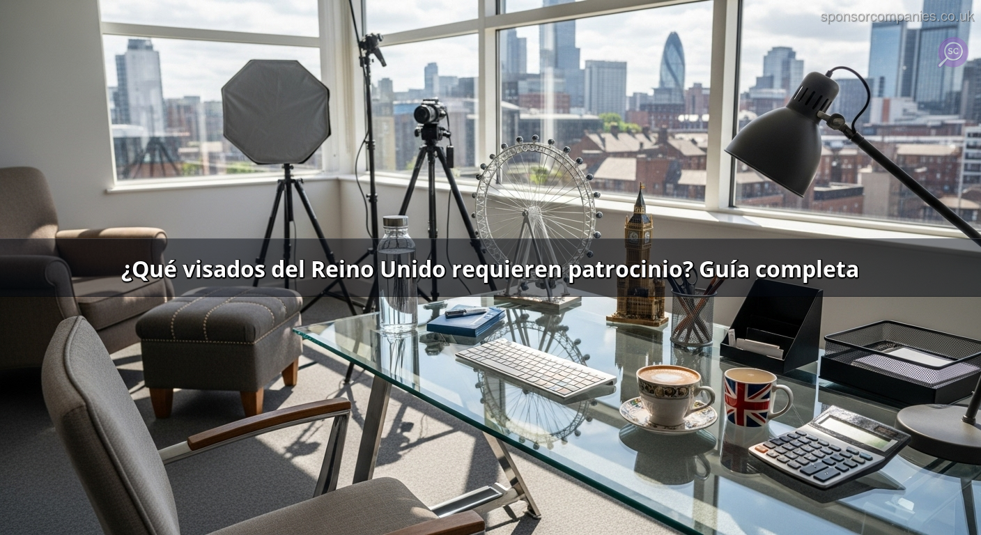 ¿Qué visados del Reino Unido requieren patrocinio? Guía completa