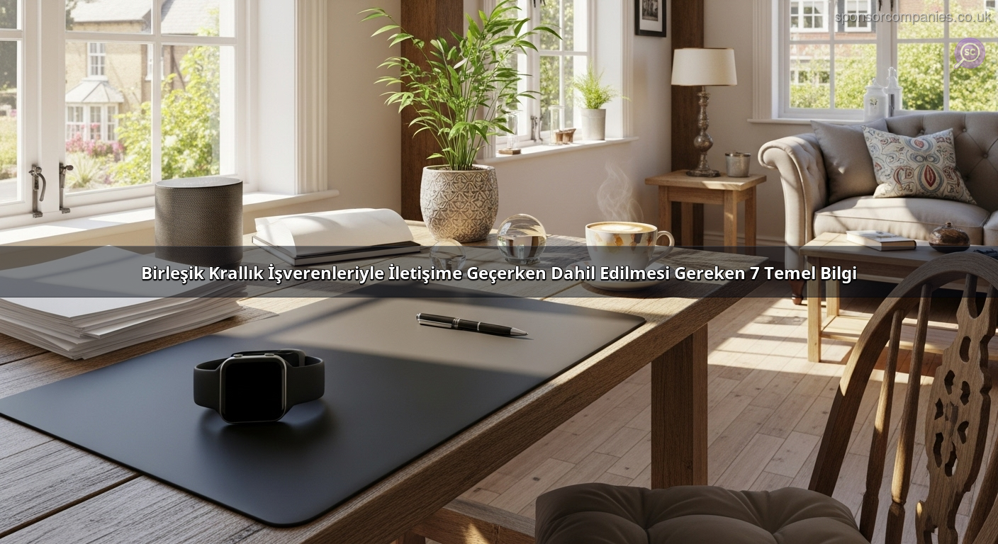 Birleşik Krallık İşverenleriyle İletişime Geçerken Dahil Edilmesi Gereken 7 Temel Bilgi