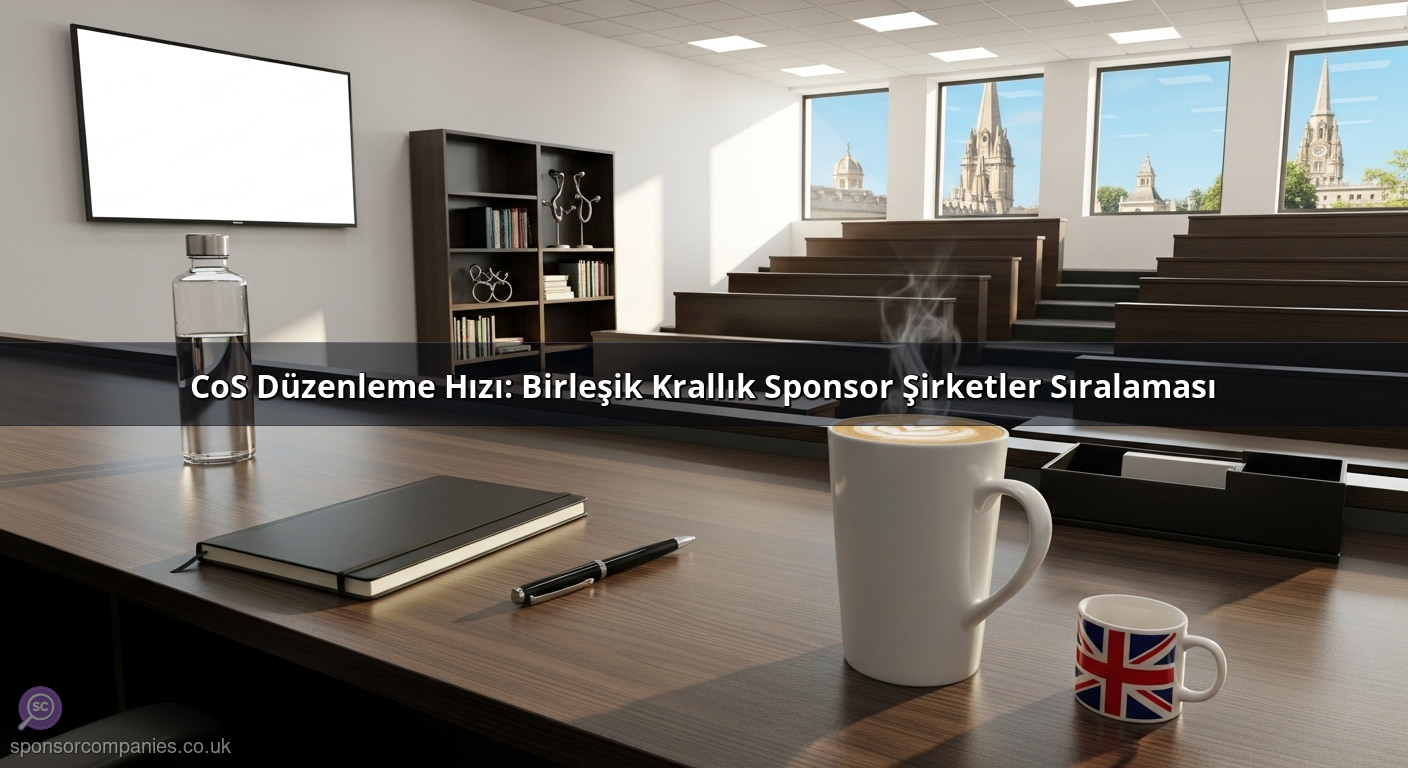CoS Düzenleme Hızı: Birleşik Krallık Sponsor Şirketler Sıralaması