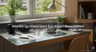 Nitelikli İşçi Vizesi İşleri İçin Asgari Maaş Eşikleri