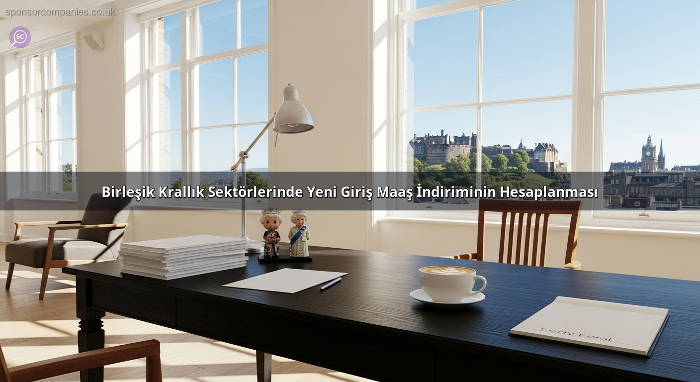 Birleşik Krallık Sektörlerinde Yeni Giriş Maaş İndiriminin Hesaplanması