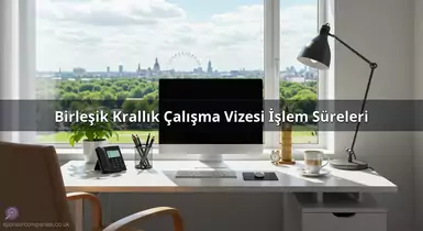 Birleşik Krallık Çalışma Vizesi İşlem Süreleri