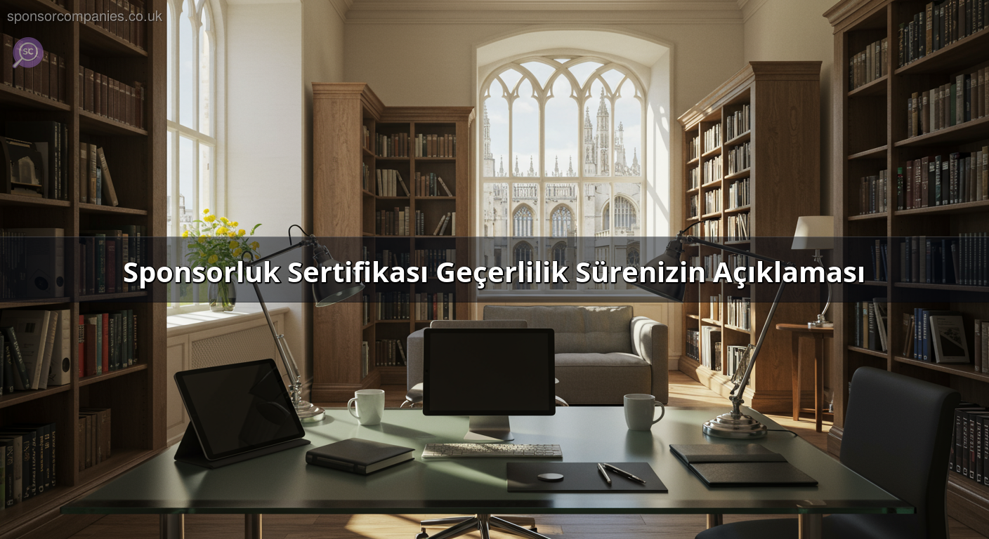 Sponsorluk Sertifikası Geçerlilik Sürenizin Açıklaması