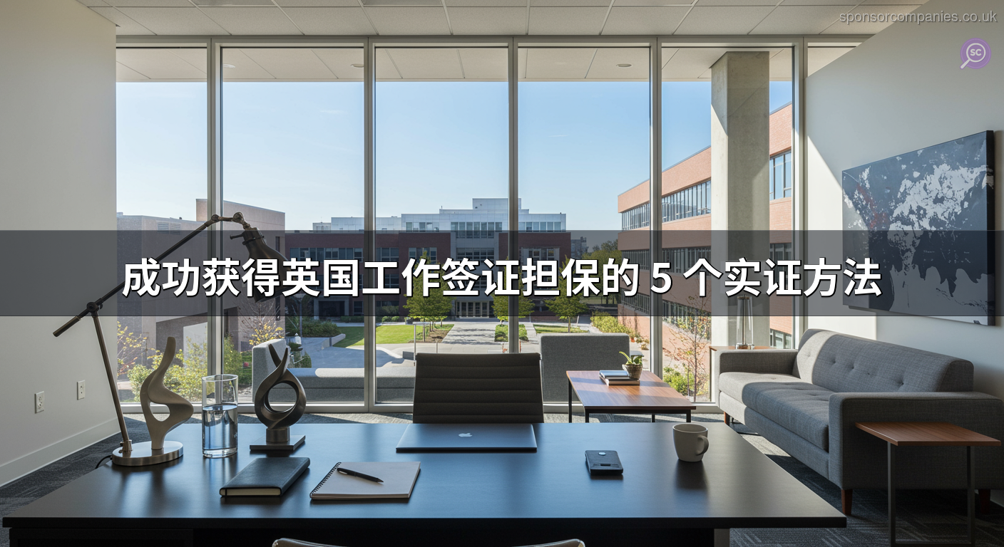 成功获得英国工作签证担保的 5 个实证方法