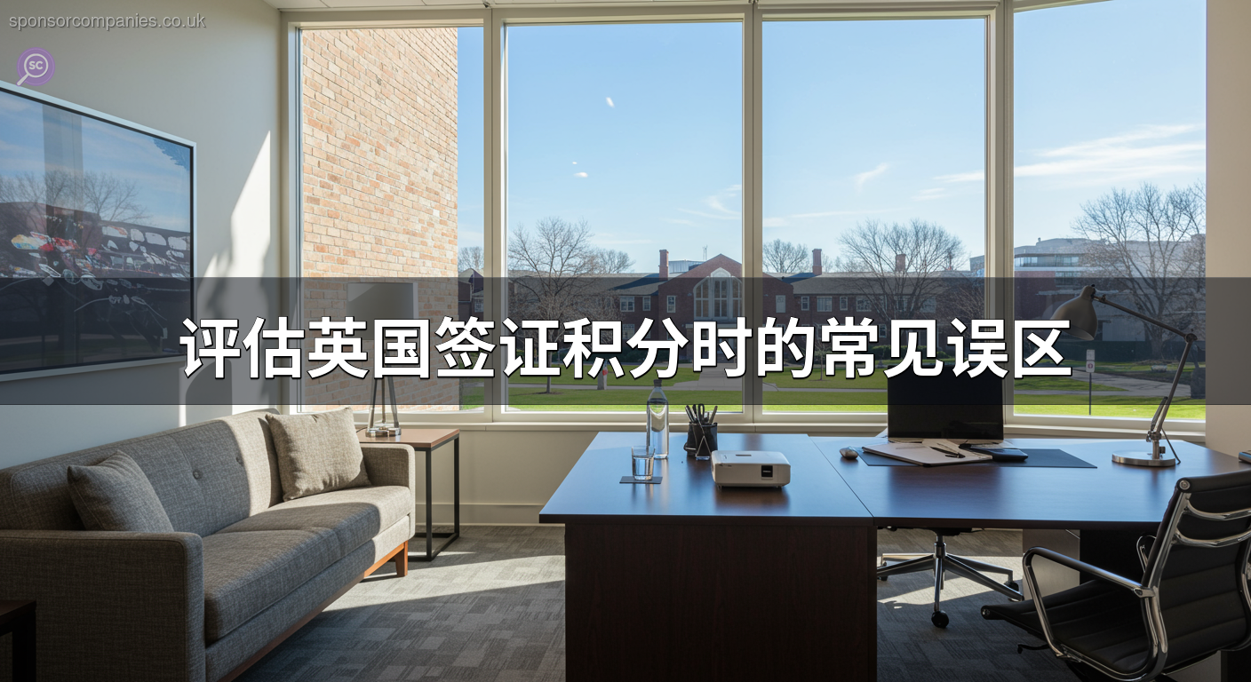 评估英国签证积分时的常见误区