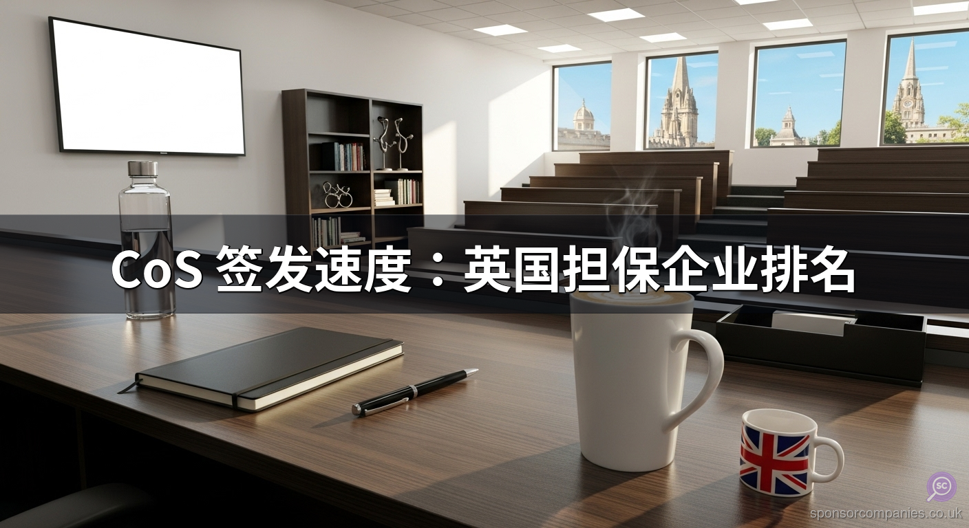 CoS 签发速度：英国担保企业排名