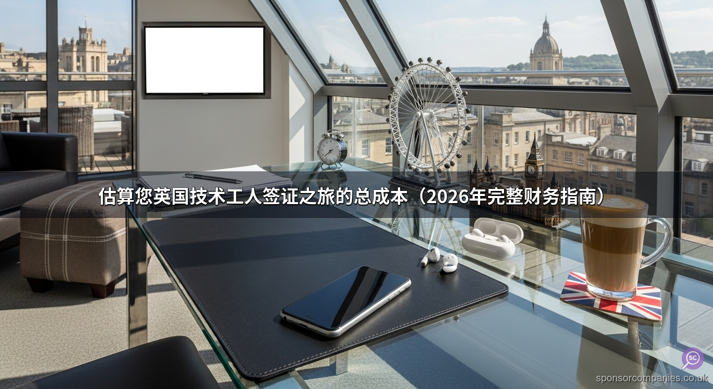 估算您英国技术工人签证之旅的总成本（2026年完整财务指南）