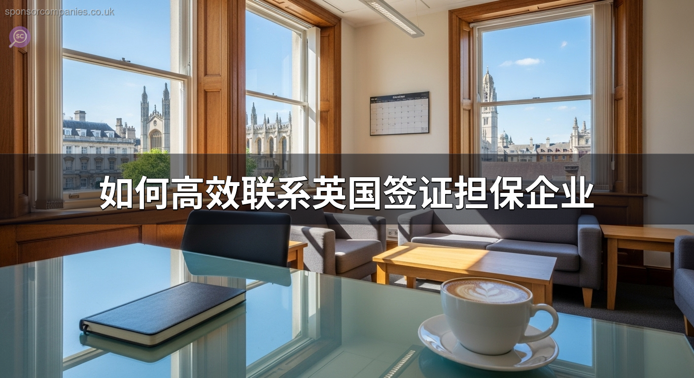 如何高效联系英国签证担保企业