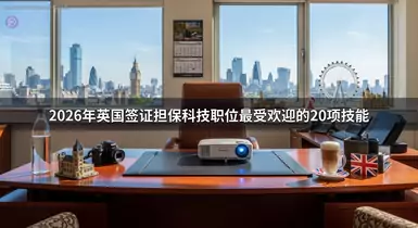 2026年英国签证担保科技职位最受欢迎的20项技能