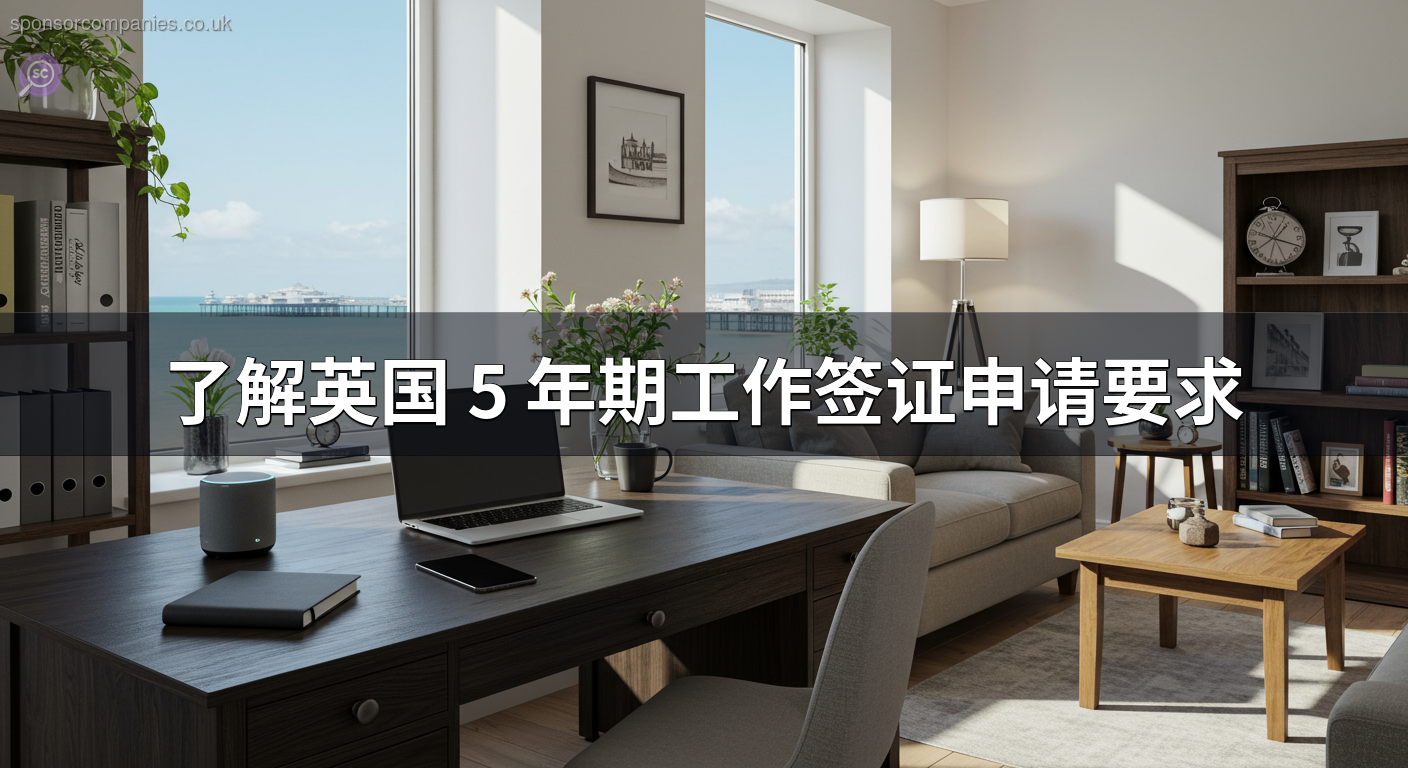 了解英国 5 年期工作签证申请要求
