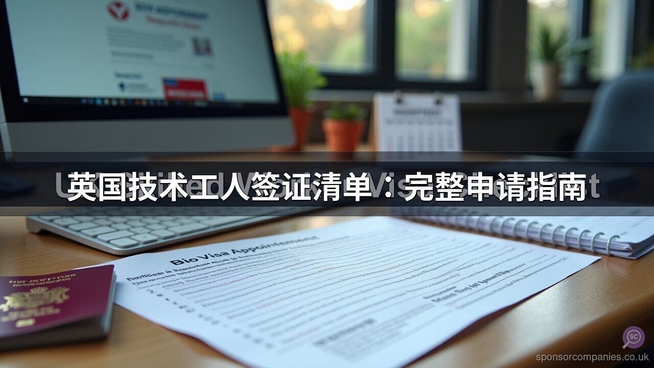 英国技术工人签证清单：完整申请指南