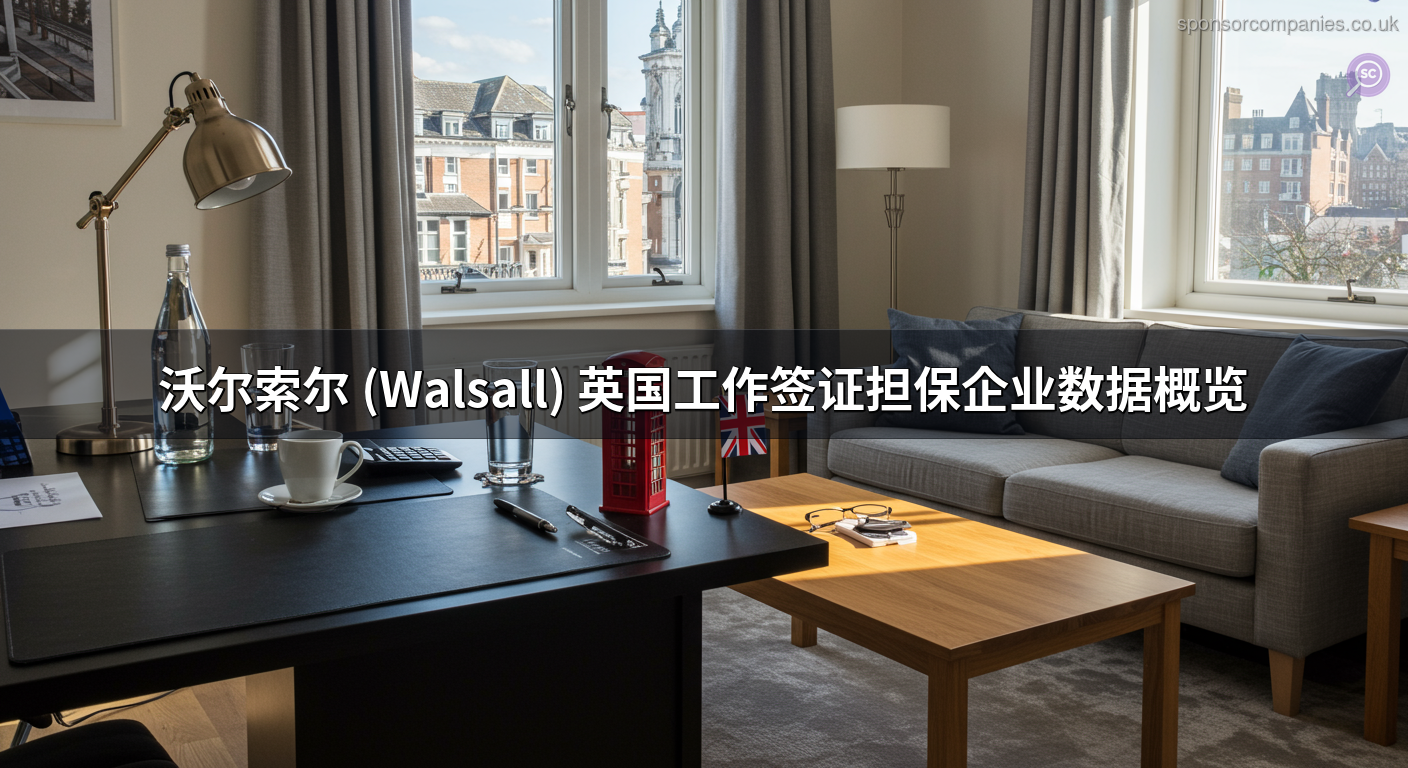 沃尔索尔 (Walsall) 英国工作签证担保企业数据概览