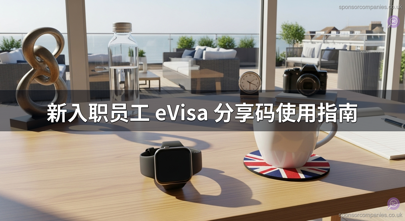 新入职员工 eVisa 分享码使用指南